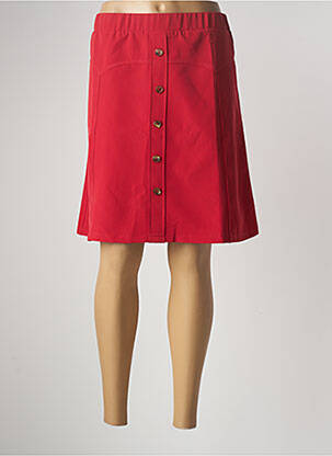 Fustă midi roșu MULTIPLES femeie