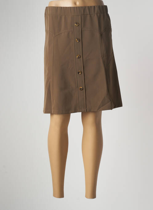 Fustă midi verde MULTIPLES femeie