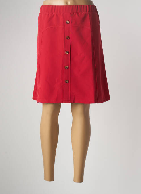 Fustă midi roșu MULTIPLES femeie