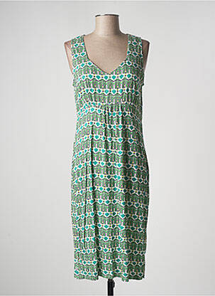Rochie midi verde AGATHE & LOUISE femeie