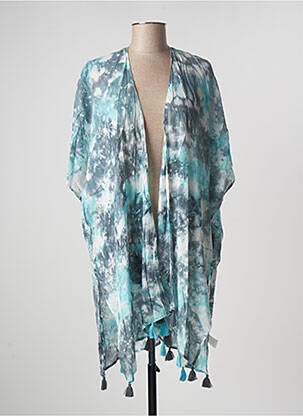 Jachete kimono albastru L'ATELIER DE MILA femeie