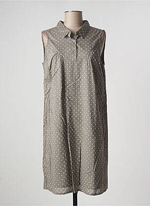 Rochie midi gri AGATHE & LOUISE femeie