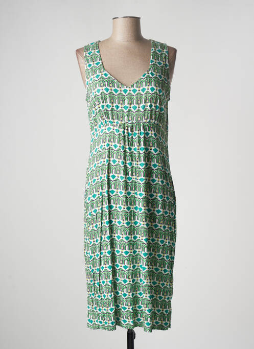 Rochie midi verde AGATHE & LOUISE femeie