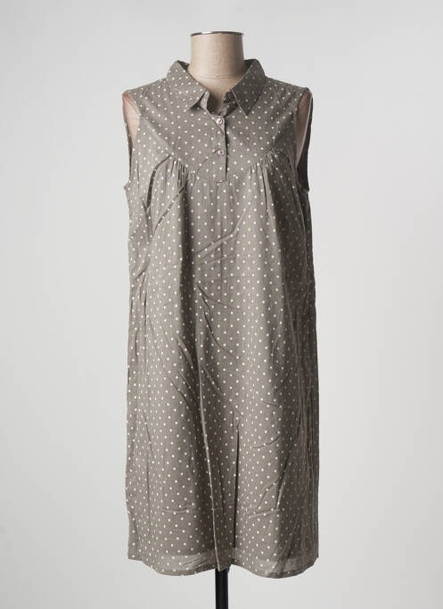 Rochie midi gri AGATHE & LOUISE femeie