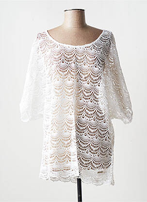 Tunică mâneci lungi alb AGATHE & LOUISE femeie