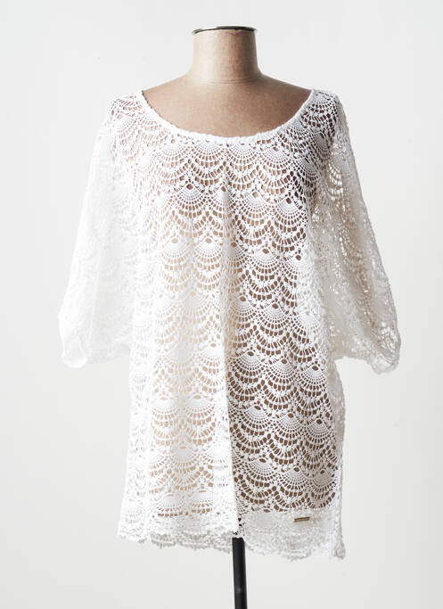 Tunică mâneci lungi alb AGATHE & LOUISE femeie