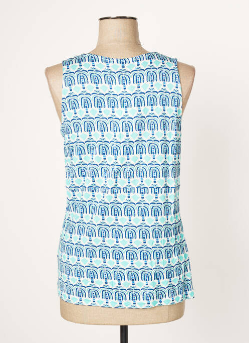 Top elasticitate fără mâneci albastru AGATHE & LOUISE femme