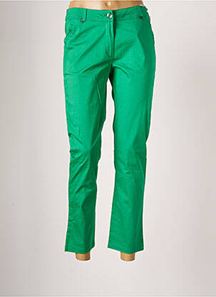Pantalon 7/8 verde AGATHE & LOUISE femeie