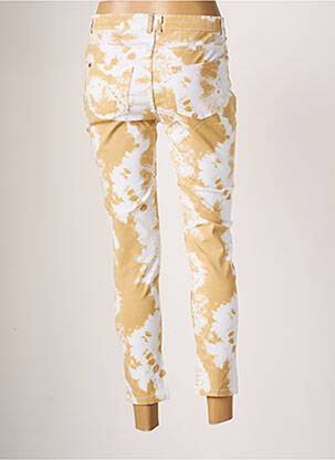 Pantalon 7/8 elasticitate mărime normală bej AGATHE & LOUISE femeie