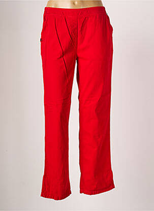 Pantalon drept roșu AGATHE & LOUISE femeie