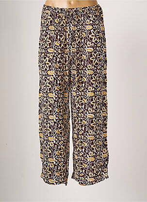 Pantalon 7/8 maro AGATHE & LOUISE femeie