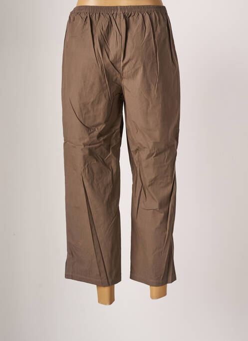 Pantalon trei sferturi maro AGATHE & LOUISE femeie