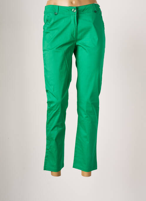 Pantalon 7/8 verde AGATHE & LOUISE femeie
