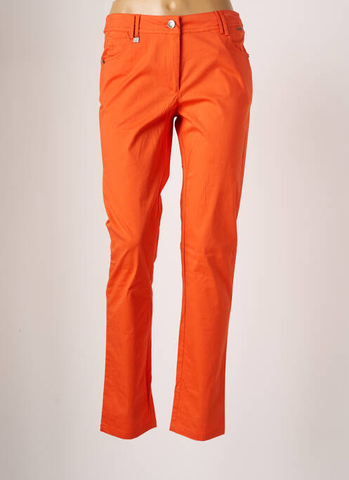 Pantalon slim portocaliu AGATHE & LOUISE femeie