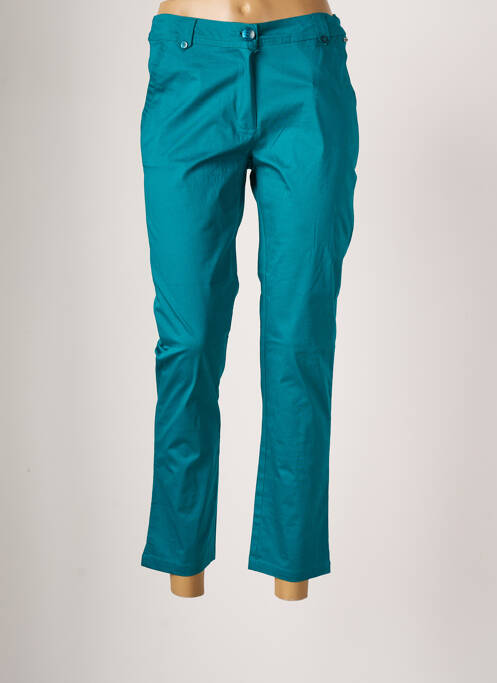 Pantalon chino verde AGATHE & LOUISE femeie
