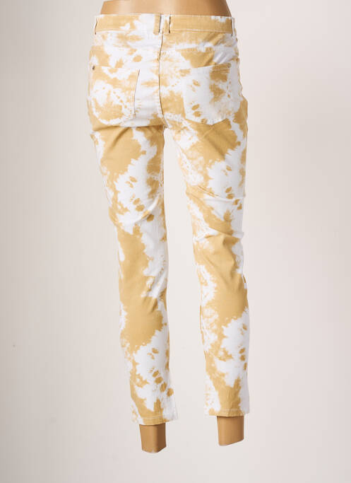 Pantalon 7/8 elasticitate mărime normală bej AGATHE & LOUISE femme