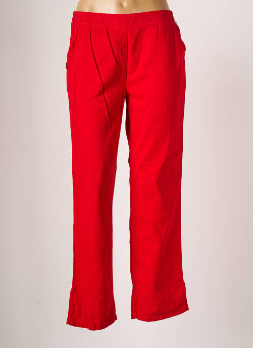 Pantalon drept roșu AGATHE & LOUISE femeie