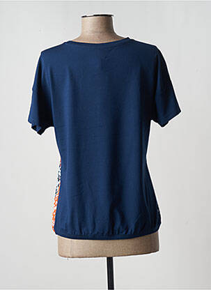 Tricou elasticitate mâneci scurte albastru RABE femeie