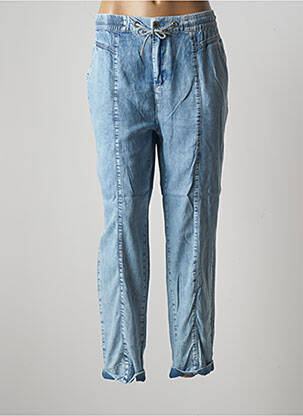 Pantalon drept albastru EVA KAYAN femeie