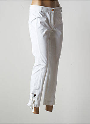 Pantalon 7/8 elasticitate mărime normală alb AIRFIELD femeie
