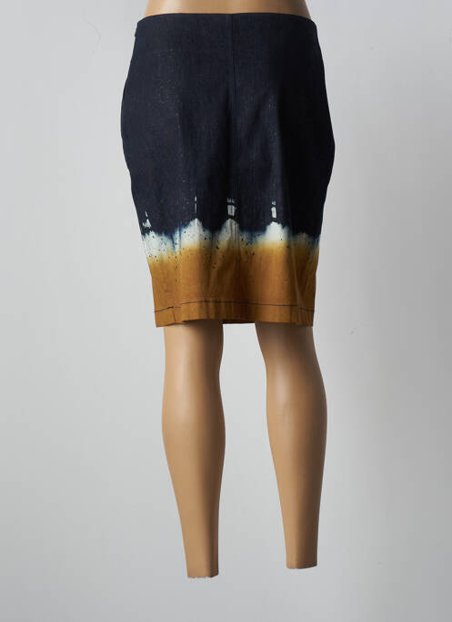 Fustă midi albastru FUEGO WOMAN femeie