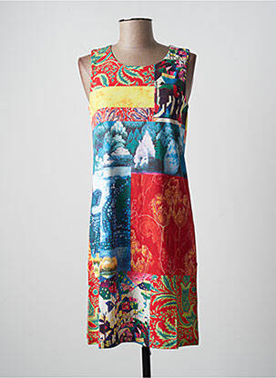 Rochie midi roșu ESPRIT DE LA MER femeie