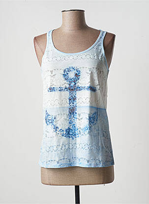 Top albastru ESPRIT DE LA MER femeie