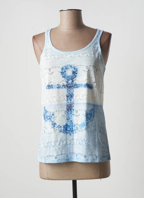 Top albastru ESPRIT DE LA MER femeie