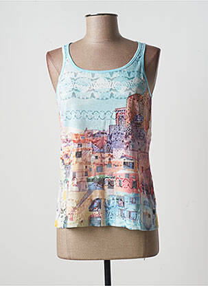 Top albastru ESPRIT DE LA MER femeie