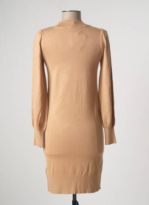 Rochie pulover bej CAMAIEU femeie