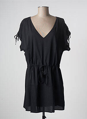 Rochie scurtă mâneci scurte mâneci scurte negru SIMONE PERELE femeie