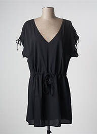 Rochie scurtă mâneci scurte mâneci scurte negru SIMONE PERELE femme