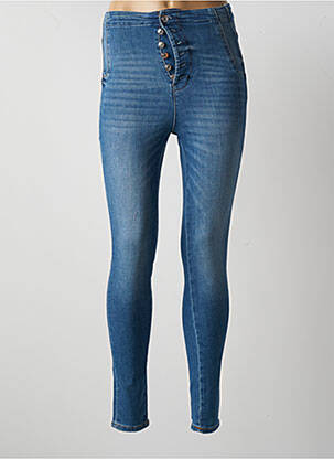 Blugi skinny talie înaltă talie înaltă albastru GUESS femeie