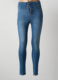 Blugi skinny talie înaltă talie înaltă albastru GUESS femeie