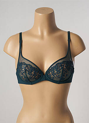 Sutien broderie verde SIMONE PERELE femeie