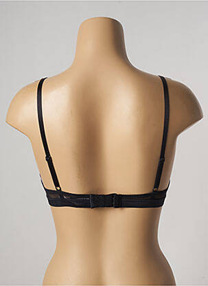 Sutien broderie sutien cupe întregi cu decolteu înalt negru PASSIONATA femeie
