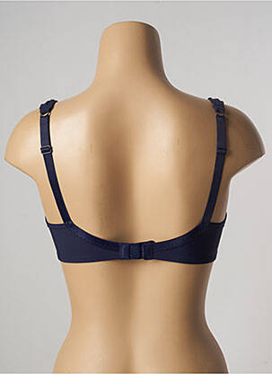 Sutien efect material satinat top sutien modelat albastru SIMONE PERELE femeie