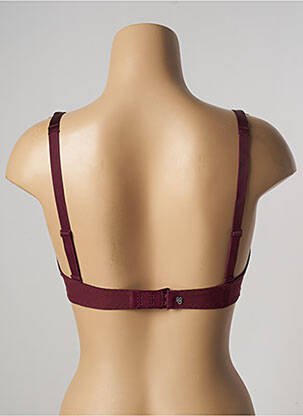 Sutien efect material satinat top sutien modelat roșu SIMONE PERELE femeie