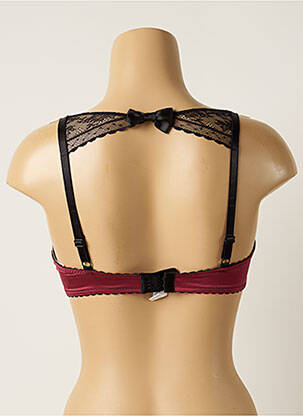 Sutien efect material satinat roșu PASSIONATA femeie
