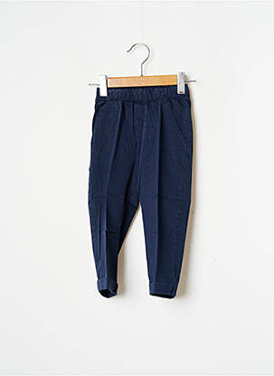 Pantalon slim albastru J.O MILANO fată