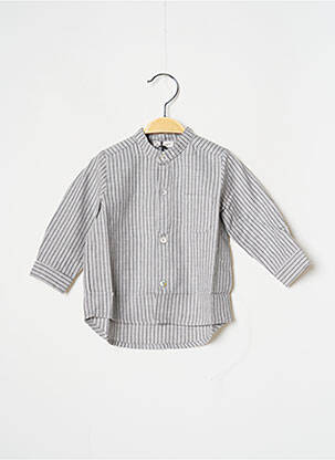 Cămașă cu mâneci lungi gri J.O MILANO băiat