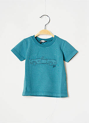 Tricou elasticitate mâneci scurte albastru J.O MILANO băiat