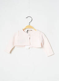 Bolero guler rotund roz J.O MILANO fille