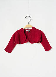 Bolero croială cambrată roșu J.O MILANO fille