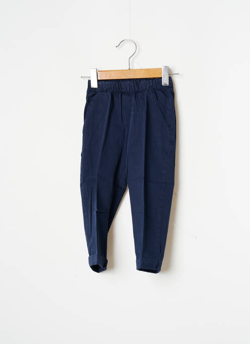 Pantalon slim albastru J.O MILANO fată