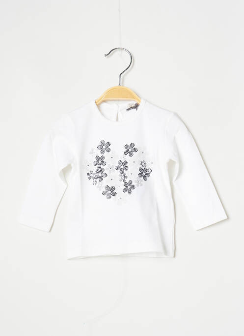 Tricou alb J.O MILANO fată