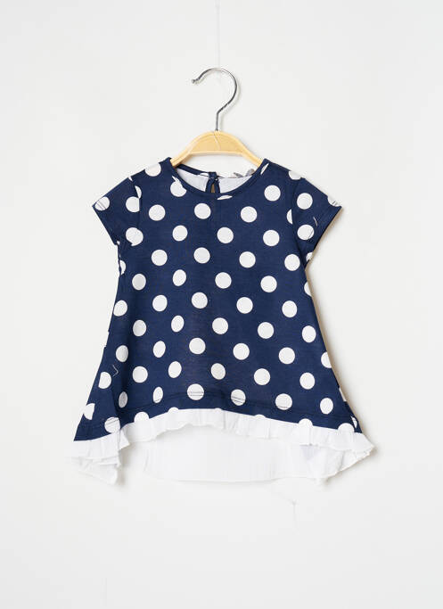 Tunică mâneci scurte albastru J.O MILANO fată