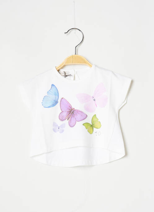 Tricou alb J.O MILANO fată