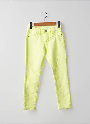 Pantalon slim galben STOOKER fată