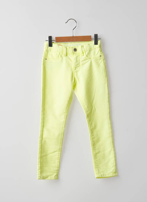 Pantalon slim galben STOOKER fată